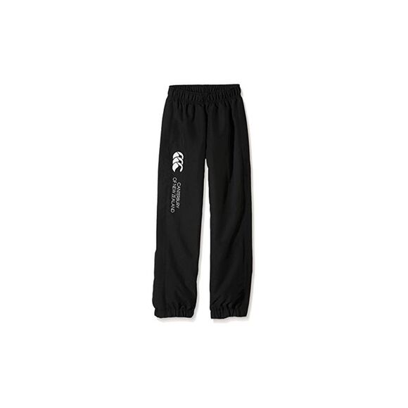 Canterbury Unisex Adult Cuffed Ankle Tracksuit Bottoms / Black/White
